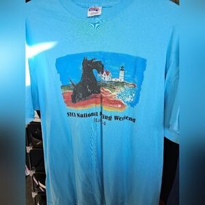 T-shirt men blue size XL  STCA national 024
